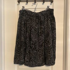 Anthropologie Colloquial A-Line Skirt